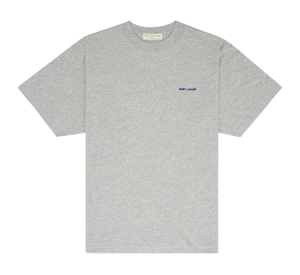 MOPQ Quiet Luxury T-Shirt 'Ash'