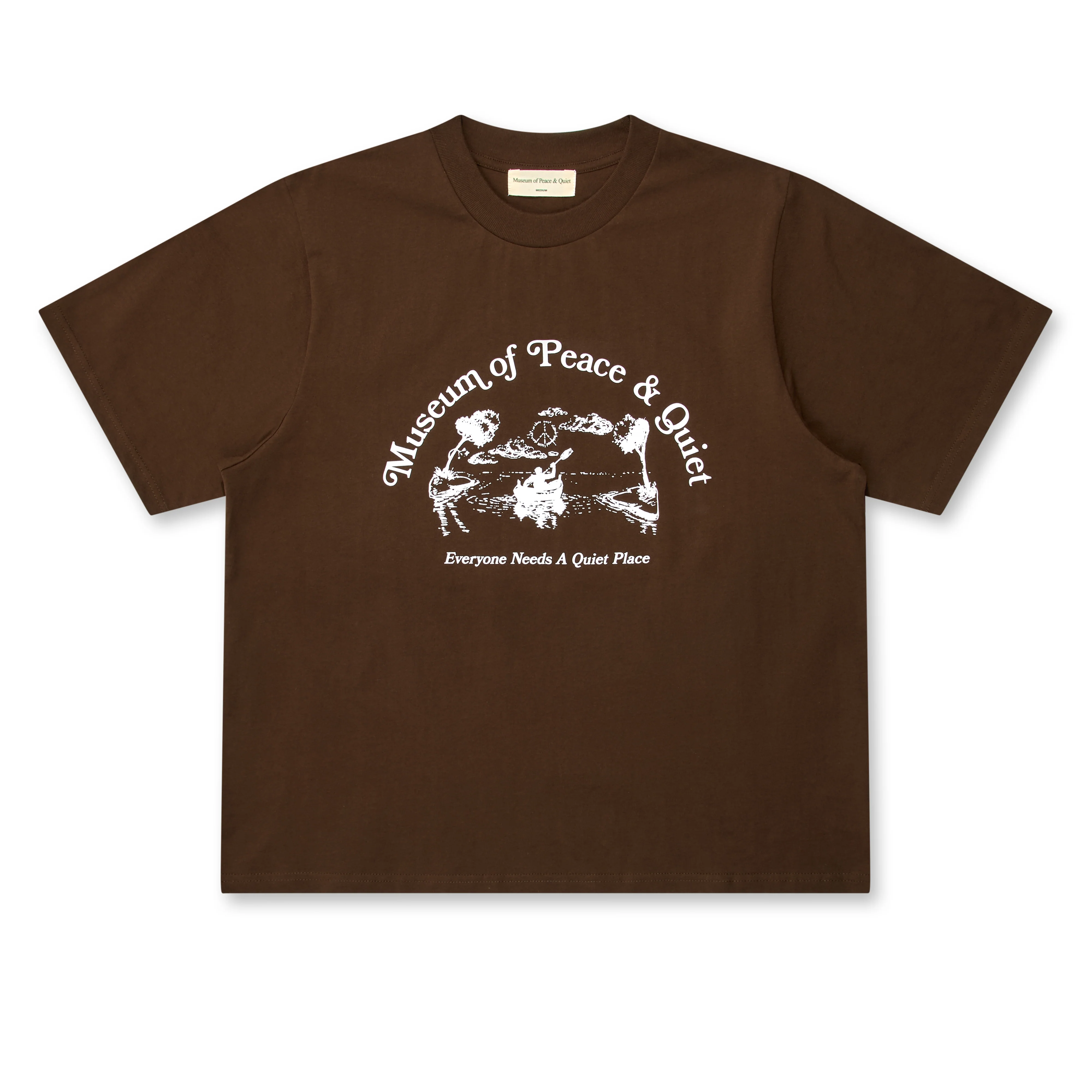 MOPQ Quiet Place T-Shirt ‘Brown’