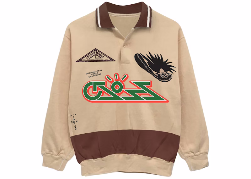 CJ Rugby Sweater ‘Tan/Brown’