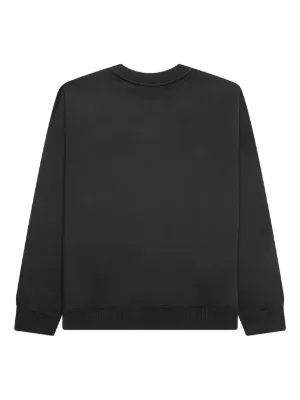 Embossed Logo Crewneck 'Black'