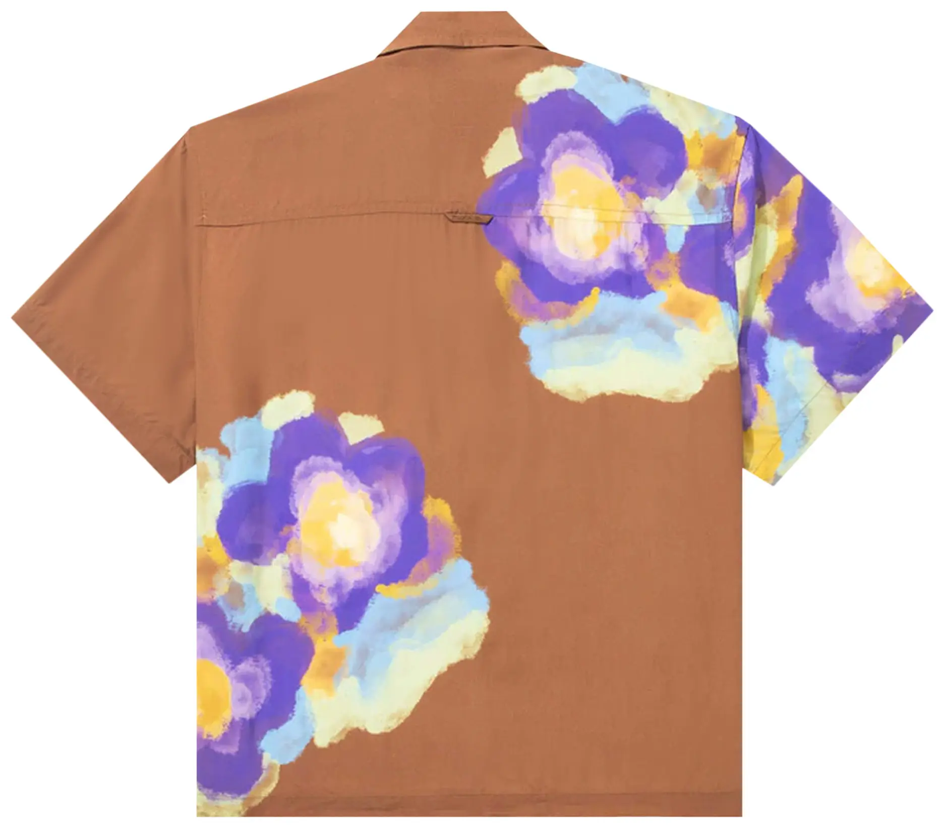Bouquet Camp Shirt 'Rust Floral'