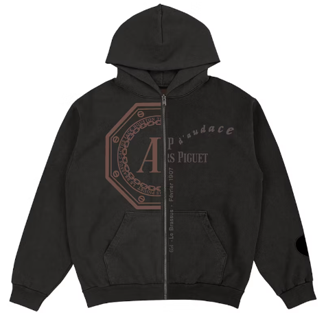 Travis Scott CJ x Audemars Piguet Split Logo Zip Up Hoodie