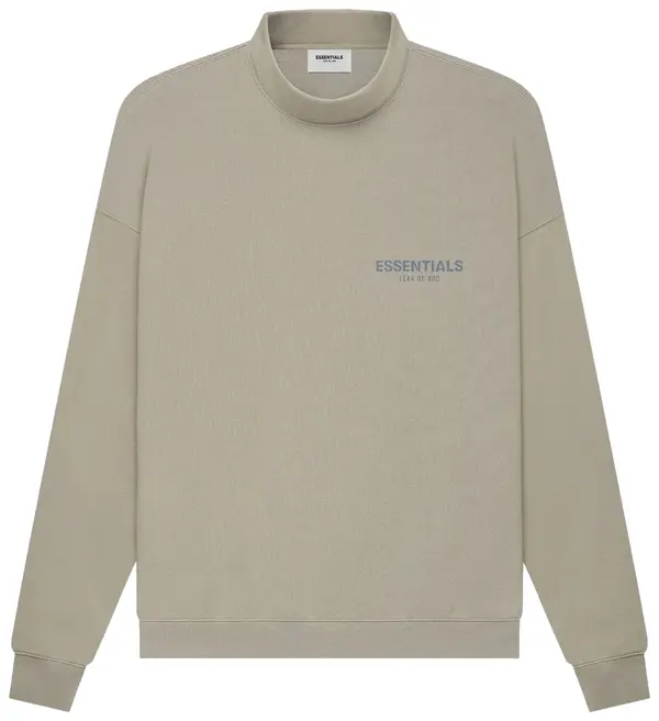 Fear of God Essentials Pull-Over Mockneck 'Taupe'